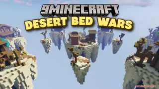 Desert Bed Wars Map (26.2, 1.20.1) – Sand and Strategy