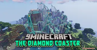 The Diamond Coaster Map (26.2, 1.20.1) – A Thrill Ride That Shines Bright