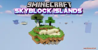 Skyblock Islands Map (26.2, 1.20.1) – More Islands, More Fun!