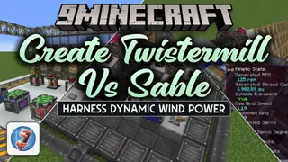 Create Twistermill VS Sable Mod (1.21.1, 1.20.1) – Power Flying Airships