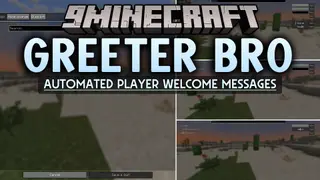 Greeter Bro Mod (26.2, 1.21.11) – Welcome Friends to Your Server Without Typing