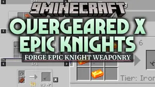 Overgeared X Epic Knights Mod (1.21.1, 1.20.1) – Forge Knight Armor