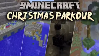 Christmas Parkour Map (26.2, 1.20.1) – Leap Across Festive Winter Stages