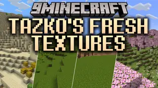 Tazko’s Fresh Textures Resource Pack (26.2, 1.21.11) – A Crisp and Bright
