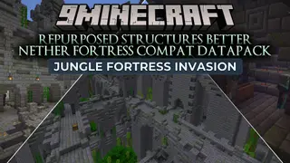 Repurposed Structures Better Nether Fortress Compat Datapack Resource Pack (1.21.1, 1.20.1)
