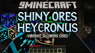 Shiny Ores Heycronus Resource Pack (26.1.2, 1.20.1) – Glowing Treasures