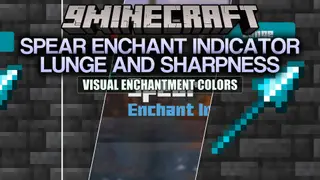 Spear Enchant Indicator Lunge and Sharpness Resource Pack (26.2, 1.21.11)