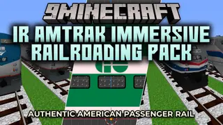 IR Amtrak Immersive Railroading Pack Resource Pack (1.21.1, 1.20.1)