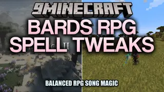 Bards RPG Spell Tweaks Data Pack (1.20.1) – Fair Musical Magic for Every Battle