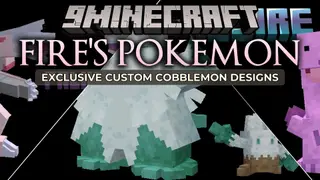 Fire's Pokemon Data Pack (1.21.1, 1.20.1) – Catch and Battle Legendary Monsters