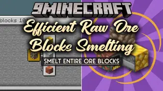 Efficient Raw Ore Blocks Smelting Data Pack (26.2, 1.21.1)