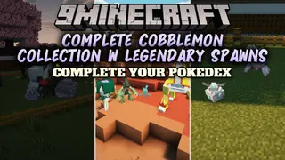 Complete Cobblemon Collection W Legendary Spawns Data Pack (1.21.11, 1.21.1)