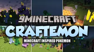 Craftemon Data Pack (1.21.11, 1.20.1) – Catch and Train Custom Vanilla-Inspired