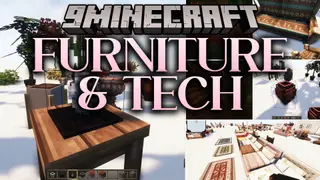 Furniture & Tech Modpack (1.21.11) – Build And Decorate Dream Homes
