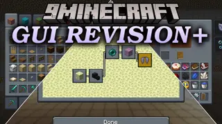 GUI Revision+ Resource Pack (26.2, 1.20.1) – Sleek Dark Mode Look for Vanilla