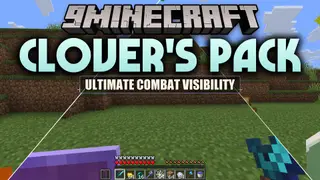 Clover's Pack Resource Pack (1.21.11) – Minimal Screen Clutter for Clean PvP