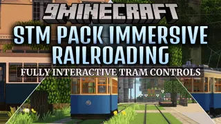 STm Pack Immersive Railroading Resource Pack (1.16.5, 1.12.2)
