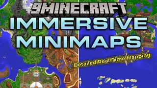 Immersive Minimaps Mod (26.2, 1.20.1) – Track Landmarks and Friends