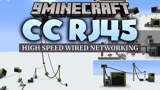 CC RJ45 Mod (1.21.1) – Run Hanging Network Cables Between Distant Computers