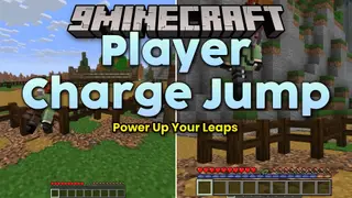 Player Charge Jump Mod (26.2, 1.21.1) – Leap Over Fences Without Needing a Mount