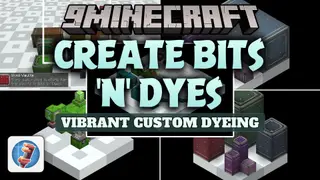 Create Bits 'n' Dyes Mod (1.21.1) – Color Code Your Factory Pipes