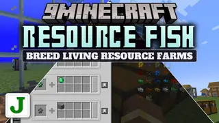 Resource Fish Mod (1.21.11, 1.21.1) – Harvest Raw Materials From Automated Fish