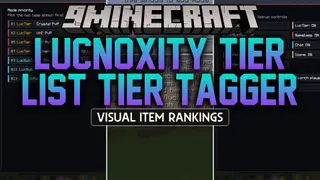 Lucnoxity Tier List Tier Tagger Mod (26.2, 1.20.1) – Check Opponent PvP Tiers