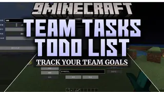 Team Tasks Todo List Mod (1.21.1, 1.20.1) – Organize Big Base Projects