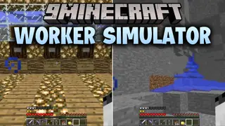 Worker Simulator Map (26.2, 1.20.1) – Build Your Fortune From Scratch