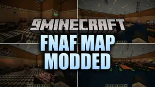 FNAF Map Modded Map (26.2, 1.20.1) – Survive the Haunted Pizzeria Shift