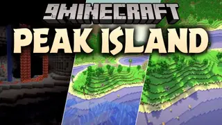 Peak Island Map (26.2, 1.20.1) – Coastal Town Living Under Mountain Peaks