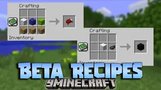 Beta Recipes Data Pack (1.21.11, 1.20.1) – A Nostalgic Throwback