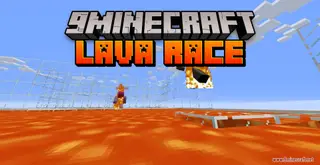 Lava Race Map (26.2, 1.20.1) – PvP Minigame