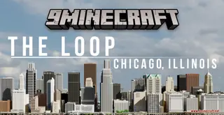The Loop Map (26.2, 1.20.1) – Chicago, Illinois 1:1 Project