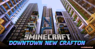 Downtown New Crafton Map (26.2, 1.20.1) – Stunning Modern Cityscape