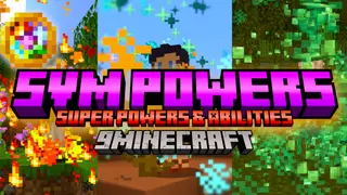 Super Powers Data Pack (26.2, 1.20.1) – Abilities, New structures, Mobs, Items