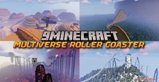 Multiverse Roller Coaster Map (26.2, 1.20.1) – EPIC Multiverse Adventure