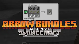 Arrow Bundles Data Pack (1.21.11, 1.21.1) – Efficient Arrow Crafting