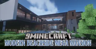 Modern Beachside Mega Mansion Map (26.2, 1.20.1) – The Height of Luxury