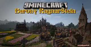 Barony RagnarStein Map (26.2, 1.20.1) – Realistic Castle