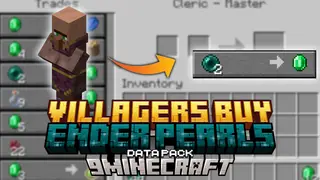 Villagers Buy Ender Pearls (Cleric) Data Pack (26.2, 1.21.1) – Expanding Trade Opportunities