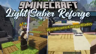 Light Saber Reforge Mod (26.1.2, 1.20.1) – Wield Force Powers and Custom Energy