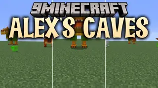 Alex's Caves 9minecraft Mod (26.2) – Battle Dinosaurs and Mutants Deep Underground