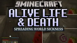 Alive Life & Death Mod (26.2, 1.20.1) – Survive Deadly Diseases and Cure Sick