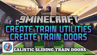Create Train Utilities Create Train Doors Mod (1.21.1, 1.20.1)
