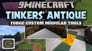 Tinkers' Antique Mod (1.12.2) – Forge Classic Metals and Recycle Your Custom