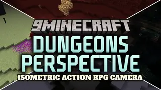 Dungeons Perspective Mod (26.2, 1.20.1) – Play Minecraft Like an Isometric