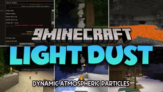 Light Dust Mod (1.21.1, 1.20.1) – Watch Glowing Dust Motes Drift