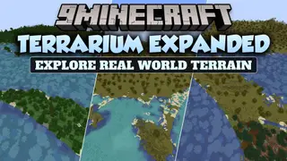 Terrarium Expanded Mod (1.21.11, 1.21.1) – Travel Across Real Earth Continents