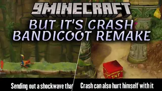 But It's Crash Bandicoot Remake Map (26.2, 1.20.1) – Spin and Smash Crates